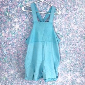 Vintage 90s Cotton Beach Patrol Overalls